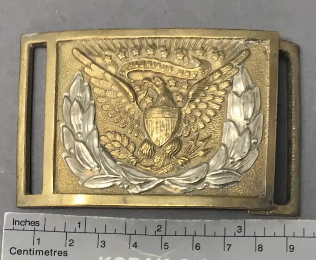 Original OUTSTANDING Civil War Union NCO/Enlisted Eagle Sword Belt ...