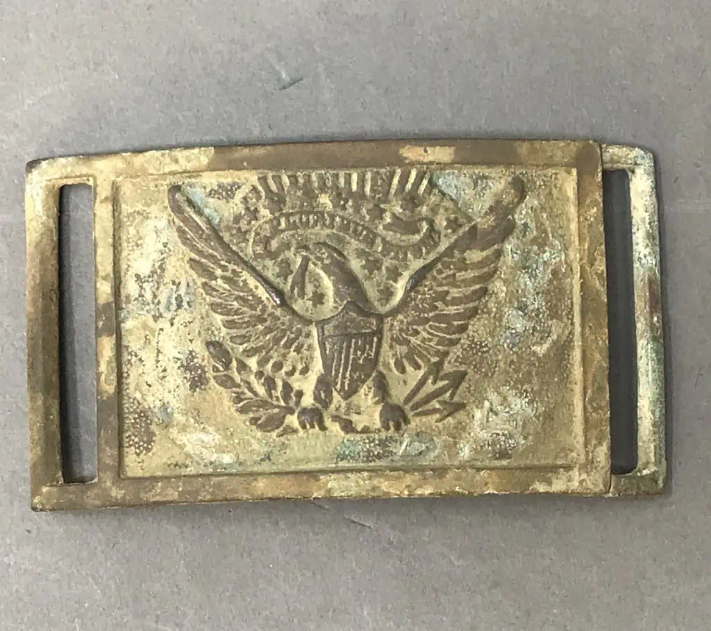 Original Civil War Union NCO/Enlisted Eagle Sword Belt Plate With ...