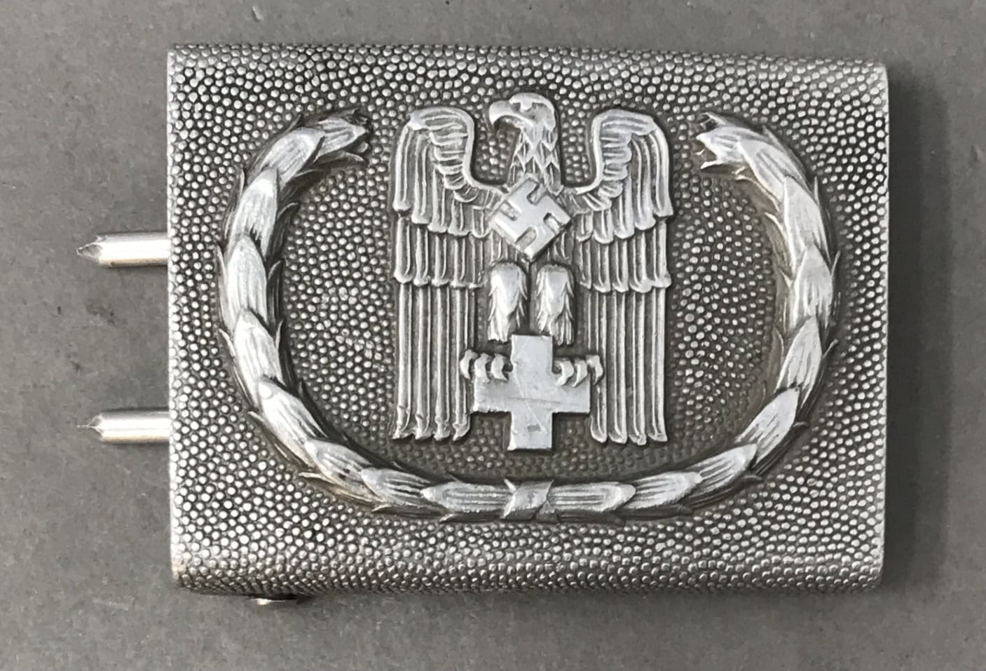Discover WWII German Red Cross Belt Buckle at Gettysburg
