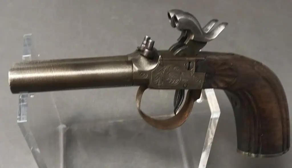 Cannon Collectors Antique Double Barrel Pistol