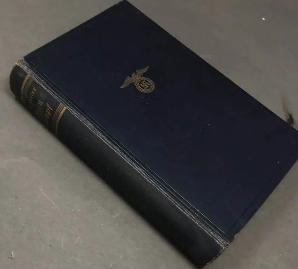 First edition Mein Kampf 1933 – original Nazi publication with collectible value