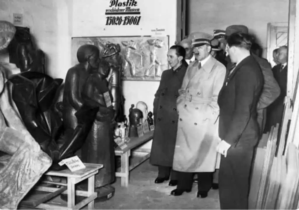 Degenerate Art Exhibit piece from Entartet Kunst Nazi exhibition