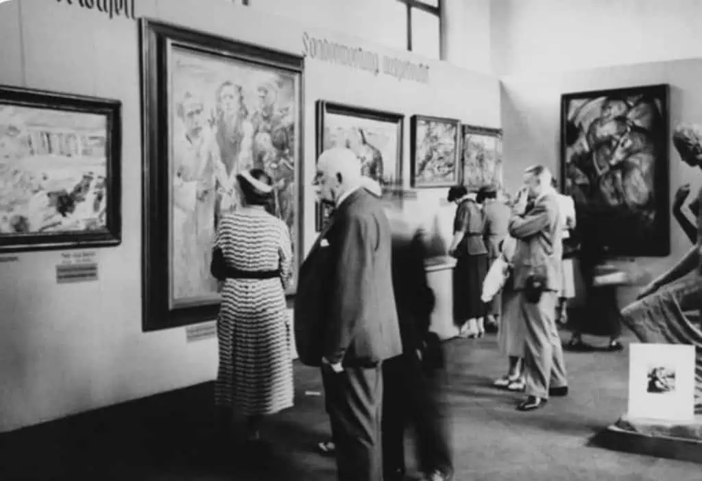 Historic Entartet Kunst Degenerate Art Nazi artifact