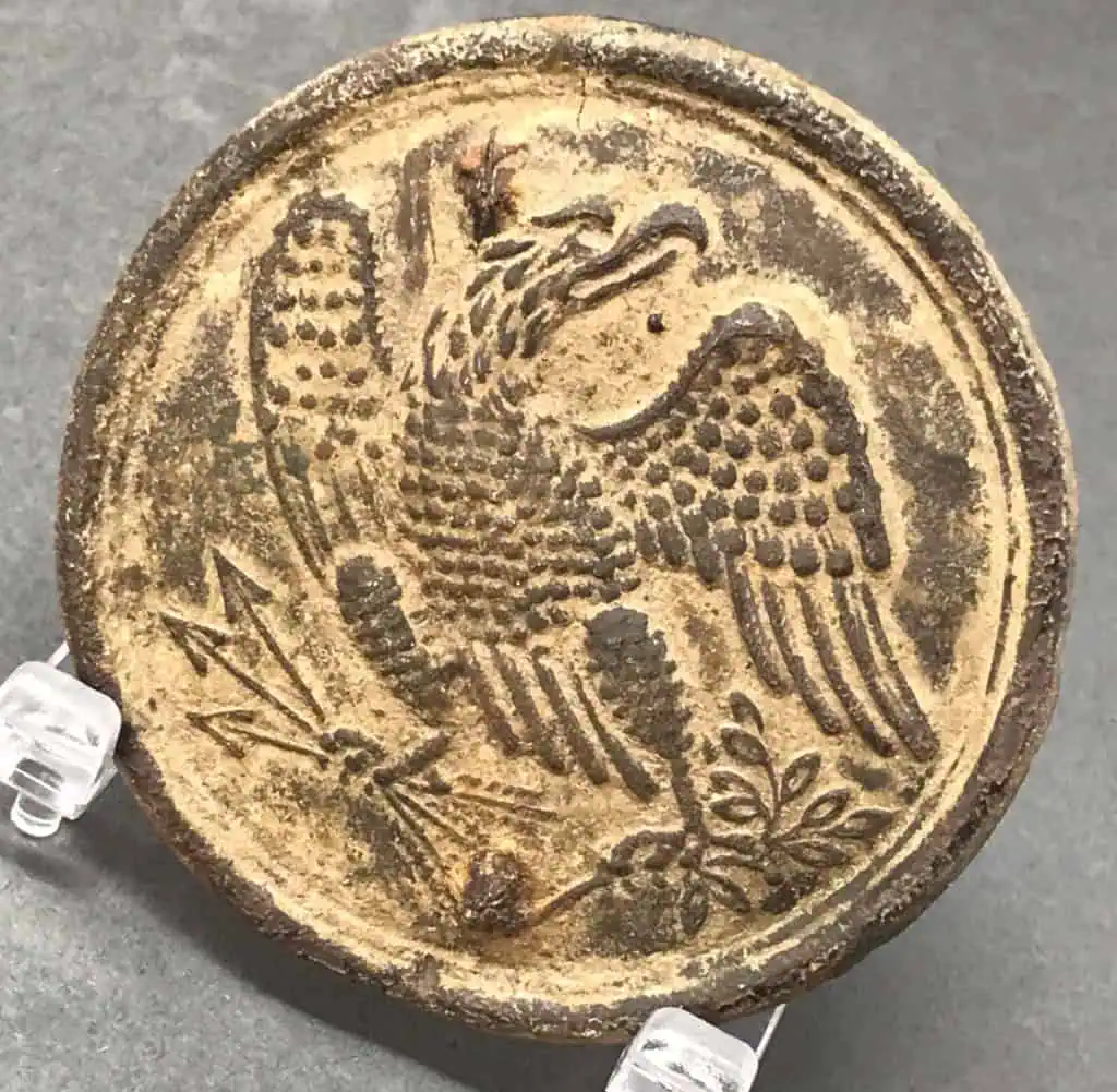 Civil War Eagle Breastplate Authentic Relic