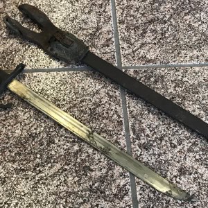 Original WWII Japanese Type 30 Bayonet And Frog Brought Home By A U.S. Veteran Certified