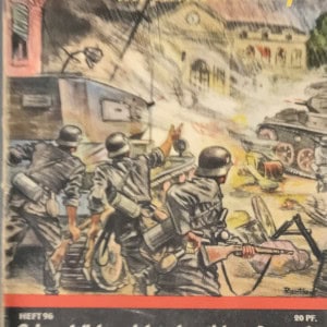 OUTSTANDING Original German Third Reich Magazine Kriegsbücherei der deutschen Jugend Certified