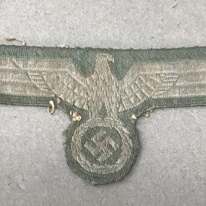 Original WWII German Army (Heer) EM/NCO M-39 Breast Eagle Removed From A Uniform By A U.S. Veteran Certified.