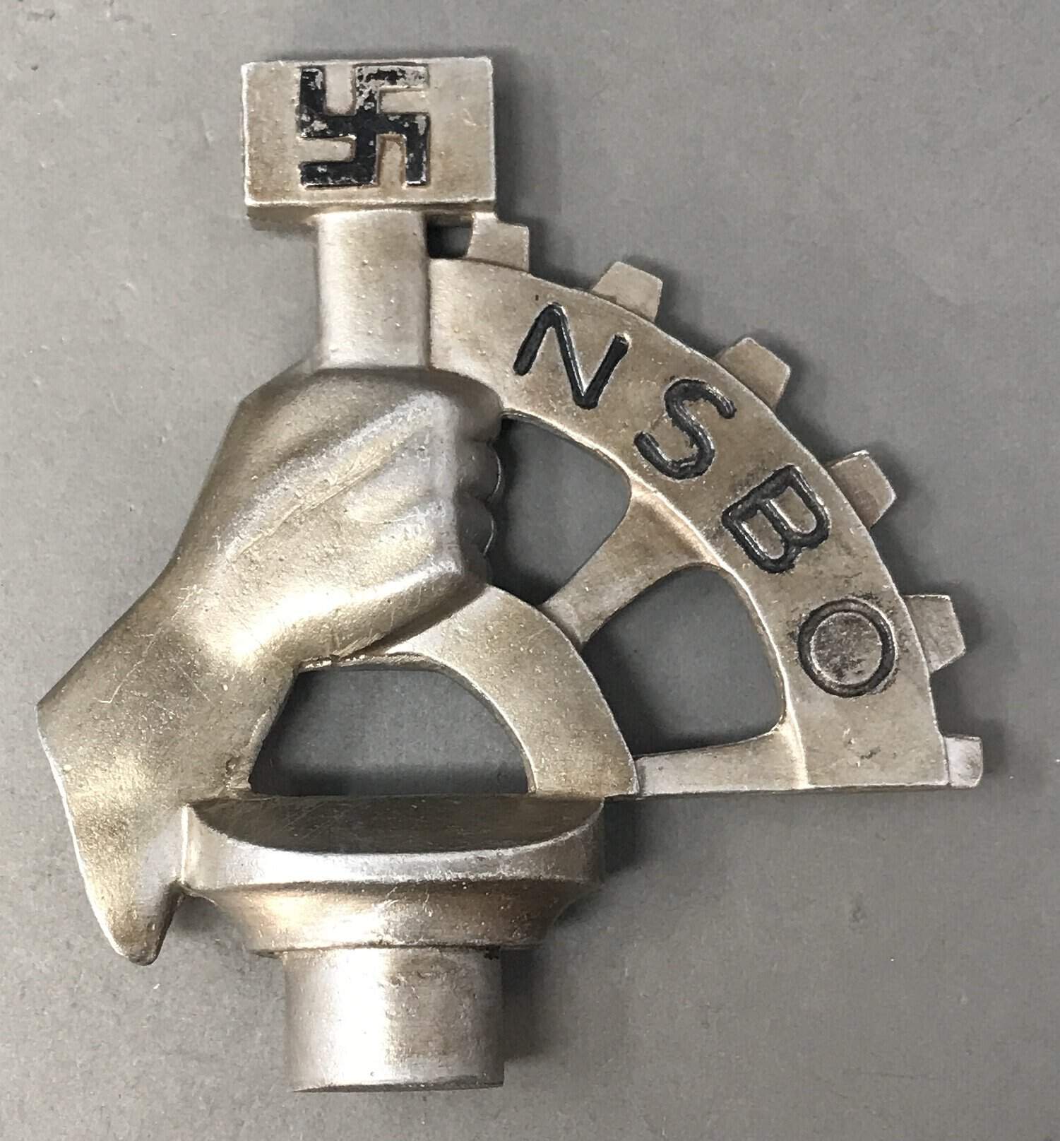 Discover Authentic Early NSBO Flag Pole Topper Certified Relic