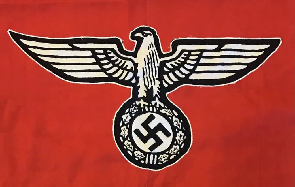 German Eagle Flag Patch – Iron On Embroidered Country Badge – Unbranded