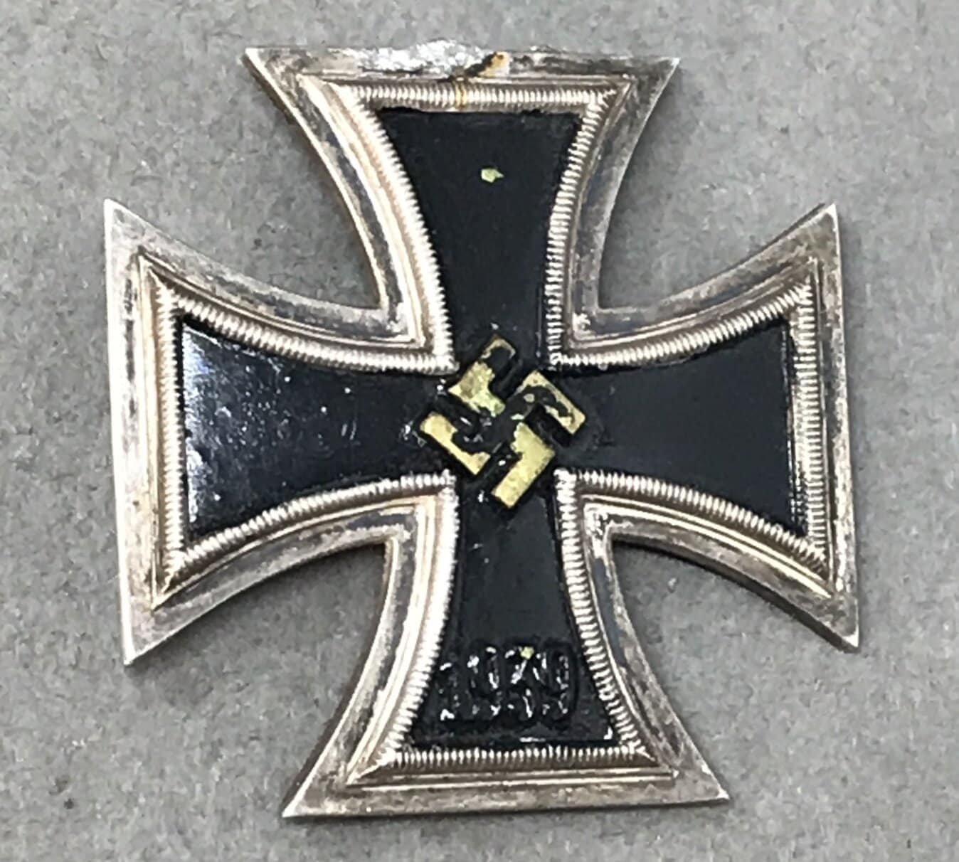 Authentic WWII German Iron Cross 1st Class for Sale