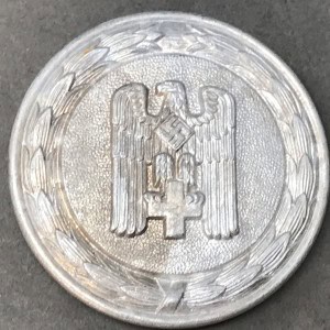 VERY RARE Original WWII German Red Cross DRK OFFICERS BELT BUCKLE. (Koppelschloß) Certified