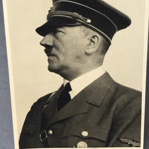 RARE Adolf Hitler Postcard Circa 1930’S Certified By The Gettysburg Museum Of History