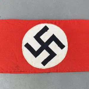 Original OUTSTANDING WWII Nazi German Multi-piece Construction Armband With RZM Tag Brought Home By A U.S. Veteran Certified
