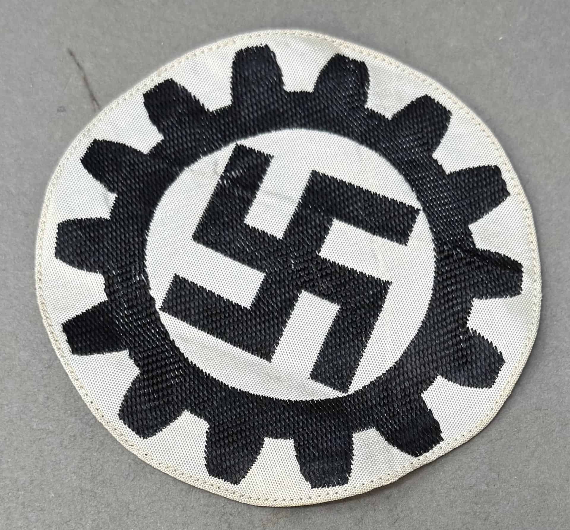 Original NSDAP DAF Sports Shirt Insignia - COA, Rare