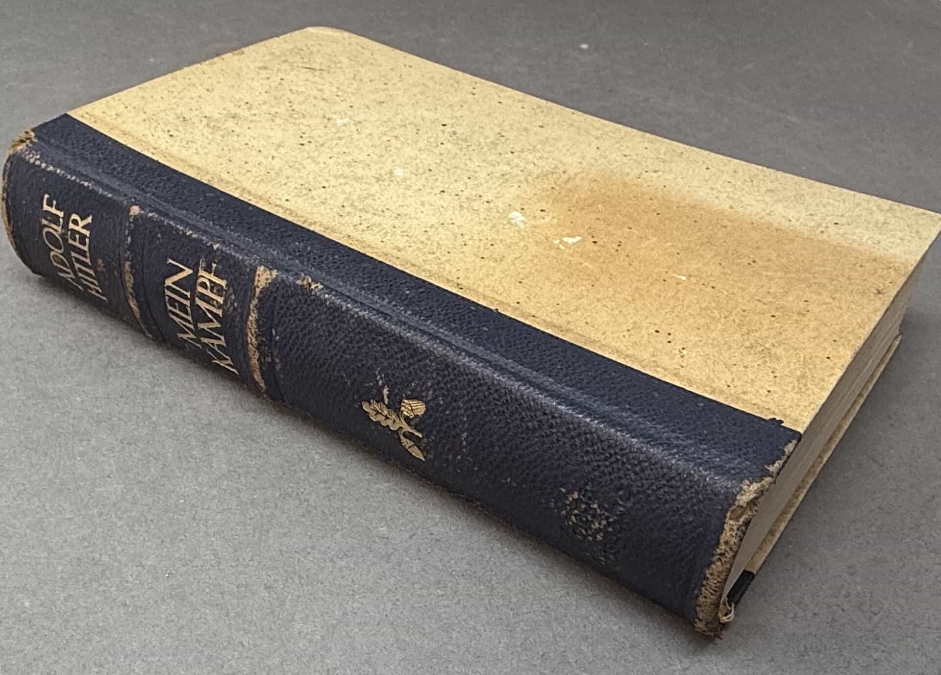 1941 WWII German Mein Kampf Book Wedding | Museum COA