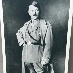 RARE Adolf Hitler Postcard Circa 1930’S By Certified By The Gettysburg Museum Of History