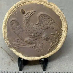 VERY NICE Original Civil War U.S. EAGLE BREAST PLATE Recovered At The Wilderness Certified