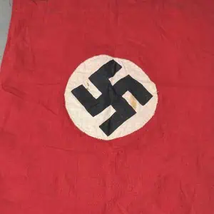 Original WWII Era German NSDAP Nazi Flag Certified By The Gettysburg Museum Of History