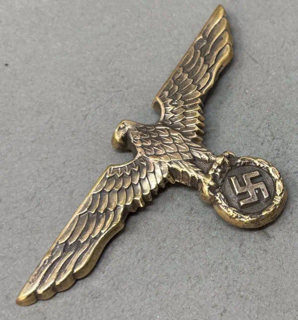 Very Rare Original WWII Kriegsmarine Pith Helmet Eagle – COA
