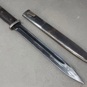 Original WWII German K98 COMBAT BAYONET (Seitengewehr 98K) Certified