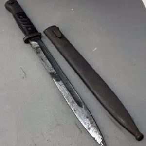 Original WWII German K98 COMBAT BAYONET (Seitengewehr 98K) Certified