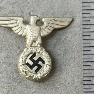 Original German NSDAP (NAZI PARTY) And SS 1934 PATTERN POLITICAL CAP EAGLE. (Mützen Adler) Certified
