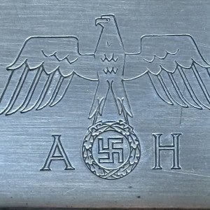 Mega Rare Adolf Hitler’s Personally Owned Formal Pattern Large Silver TEA SET Tray Taken By A U.S. Soldier Certified