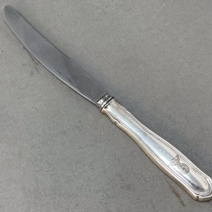 Original “Bormann” Formal Pattern LARGE Silver Knife Recovered By A U.S. Veteran At Schloss Klessheim Certified By The Gettysburg Museum Of History