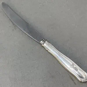 Original “Bormann” Formal Pattern LARGE Silver Knife Recovered By A U.S. Veteran At Schloss Klessheim Certified By The Gettysburg Museum Of History