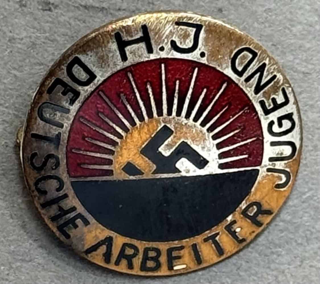第二次大戦頃実物　HJ ドイツ青年団　手帳 Early Hitler Youth - Museum Auth. - Gettysburg COA