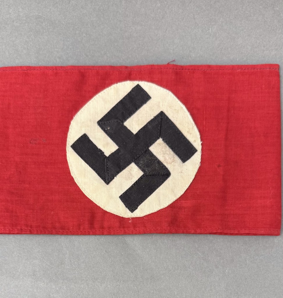 Rare Original WWII German Armband - Multi-Piece, COA