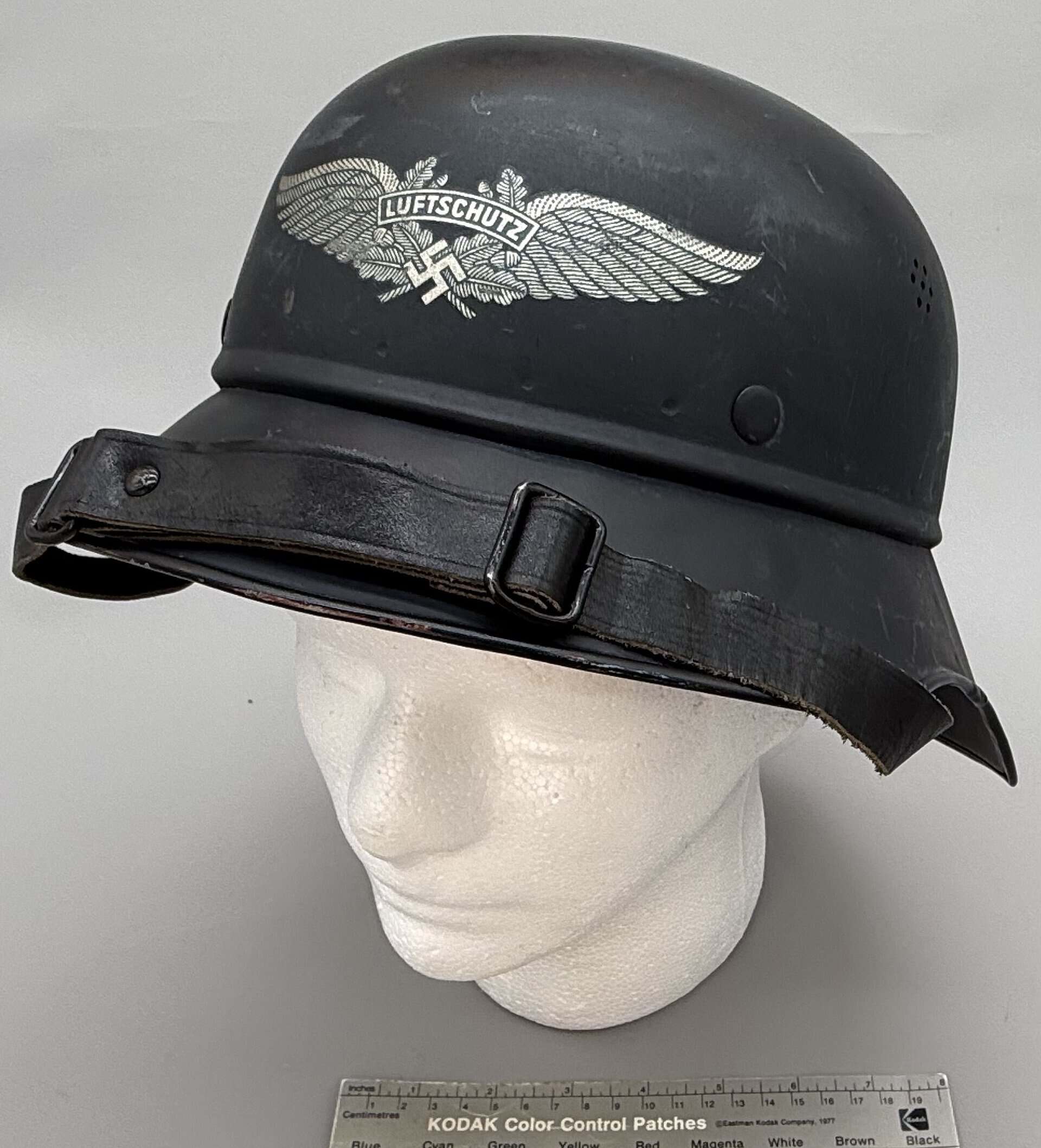 Mint WWII German Gladiator Helmet – Must-See Relic!
